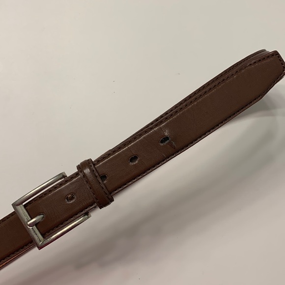 Men’s Brown Leather Belt - Picture 2 of 8